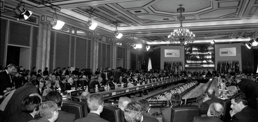 Саммит Организации по безопасности и сотрудничеству в Европе (ОБСЕ) в Стамбуле Саммит Организации по безопасности и сотрудничеству в Европе (ОБСЕ) в Стамбуле