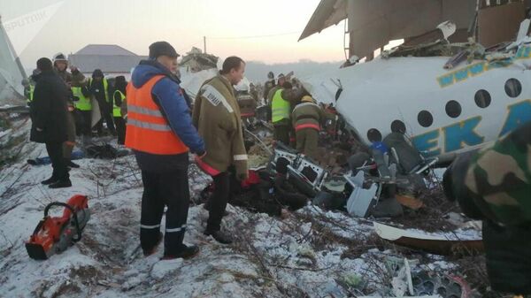 Крушение пассажирского самолета в Алма-Ате Крушение пассажирского самолета в Алма-Ате