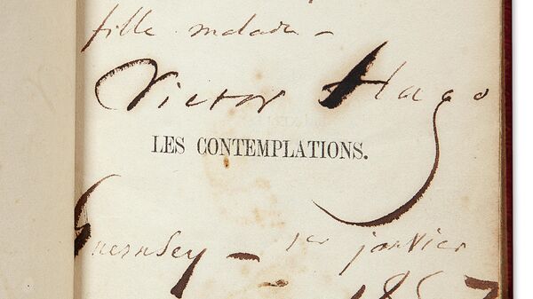Cборник Les Contemplations, Виктор Гюго Cборник Les Contemplations, Виктор Гюго