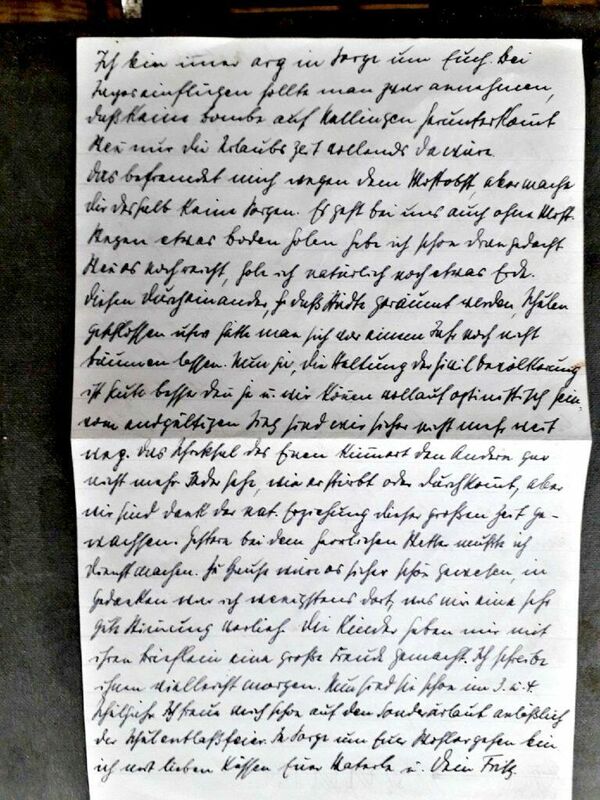 Немецкое письмо 1943 года, найденное на чердаке старого дома в Эммаусе, Тверская область Немецкое письмо 1943 года, найденное на чердаке старого дома в Эммаусе, Тверская область