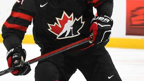 Игрок сборной Канады по хоккею