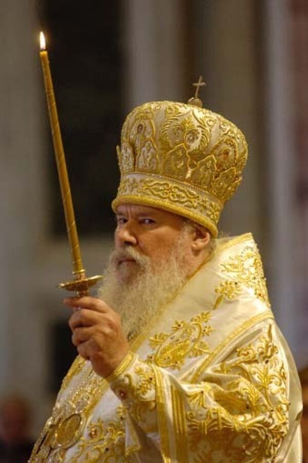 Патриарх Московский и всея Руси Алексий Второй. Архив Патриарх Московский и всея Руси Алексий Второй. Архив