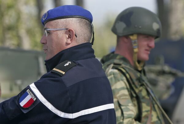 Зона безопасности в Грузии, наблюдатели ОБСЕ. Архив Зона безопасности в Грузии, наблюдатели ОБСЕ. Архив