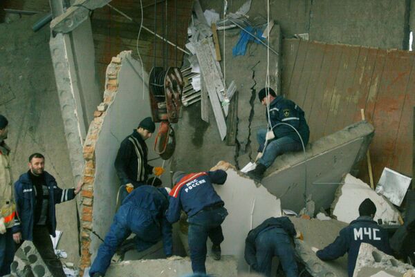 Взрыв в Центральном округе города Назрани Взрыв в Центральном округе города Назрани