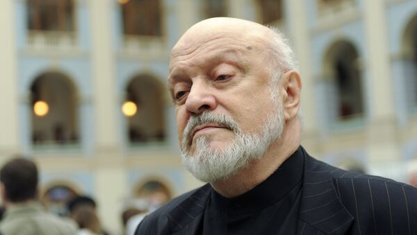 Геннадий Полока на чрезвычайном съезде Союза кинематографистов в Москве Геннадий Полока на чрезвычайном съезде Союза кинематографистов в Москве