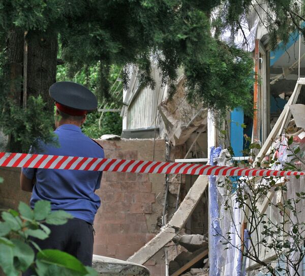 На месте взрыва Сочи На месте взрыва Сочи