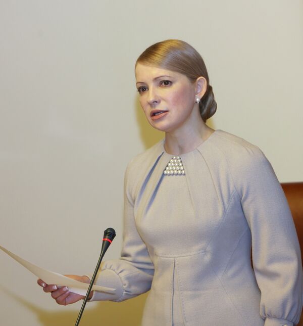 Тимошенко обещает, что Украина проживет год без газовых стрессов Тимошенко обещает, что Украина проживет год без газовых стрессов