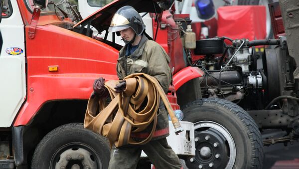 Пожар в игровом развлекательном центре на Смоленской площади Пожар в игровом развлекательном центре на Смоленской площади