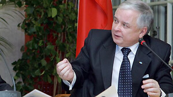 Президент Польши Лех Качиньский Президент Польши Лех Качиньский