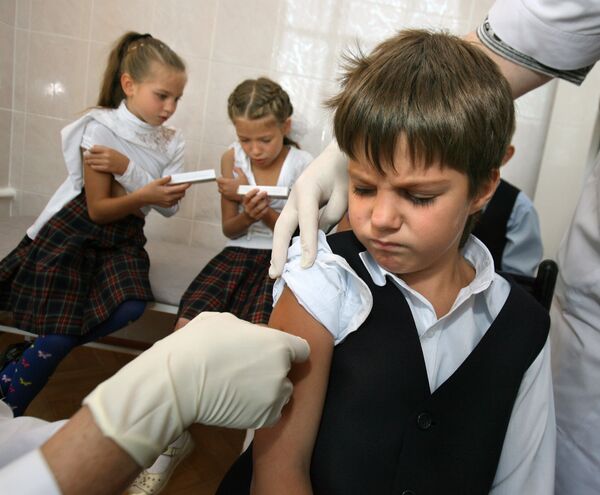 Вакцинация детей от гриппа. Архив Вакцинация детей от гриппа. Архив