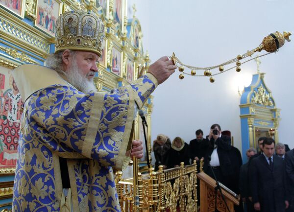 Патриарх Московский и всея Руси Кирилл. Архив Патриарх Московский и всея Руси Кирилл. Архив