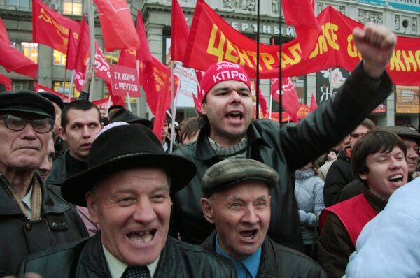 Митинг на Триумфальной площади. Архив Митинг на Триумфальной площади. Архив