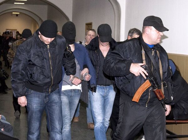 Обвиняемые в убийстве адвоката С.Маркелова и журналистки А.Бабуровой Обвиняемые в убийстве адвоката С.Маркелова и журналистки А.Бабуровой