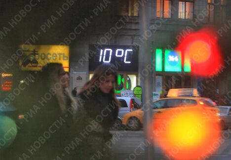 Аномальное тепло в Москве в декабре Аномальное тепло в Москве в декабре