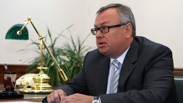 Президент ВТБ Андрей Костин. Архив Президент ВТБ Андрей Костин. Архив