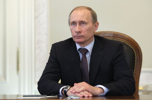 Премьер-министр России В.Путин. Архив Премьер-министр России В.Путин. Архив