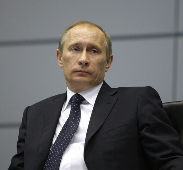Председатель правительства России Владимир Путин. Архив Председатель правительства России Владимир Путин. Архив