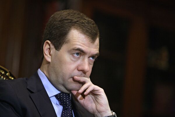 Президент РФ Дмитрий Медведев встретился с главой ФСКН РФ Президент РФ Дмитрий Медведев встретился с главой ФСКН РФ