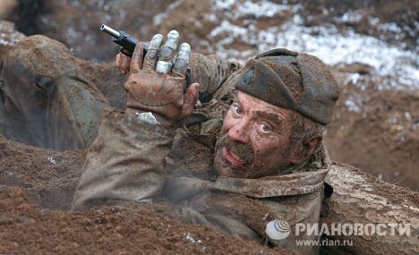 Кадры со съемок фильма Никиты Михалкова Утомленные солнцем-2 Кадры со съемок фильма Никиты Михалкова Утомленные солнцем-2