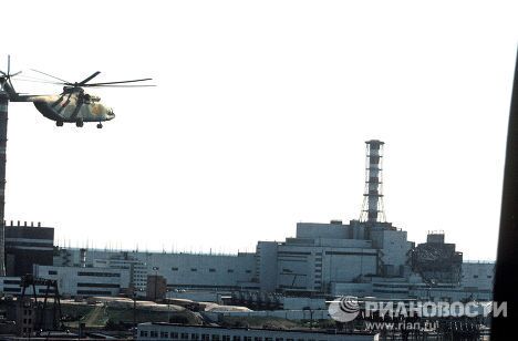 Чернобыльская АЭС после авариии Чернобыльская АЭС после авариии