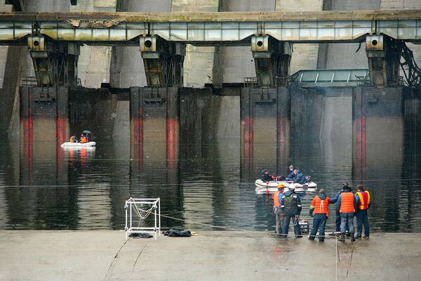Обследование водобойного колодца. Архив Обследование водобойного колодца. Архив