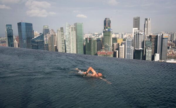 Отель Marina Bay Sands в Сингапуре Отель Marina Bay Sands в Сингапуре