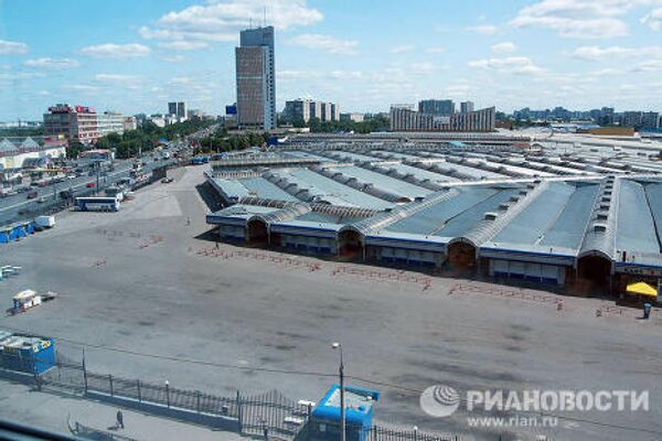 Работа Черкизовского рынка остановлена Работа Черкизовского рынка остановлена