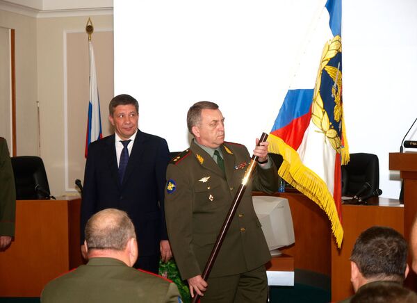 Вручение штандарта КРВСН Вручение штандарта КРВСН