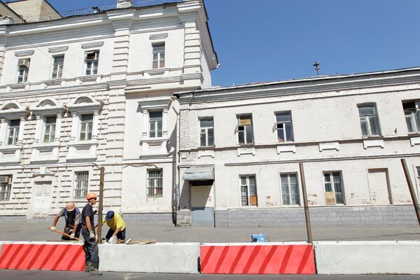 Усадьба Алексеевых на улице Бахрушина, дом 11. Архив Усадьба Алексеевых на улице Бахрушина, дом 11. Архив