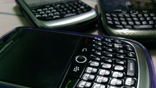 Смартфоны BlackBerry. Архивное фото Смартфоны BlackBerry. Архивное фото