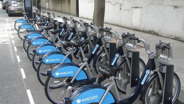 Система велосипедных парковок Barclays Cycle Hire в Лондоне Система велосипедных парковок Barclays Cycle Hire в Лондоне