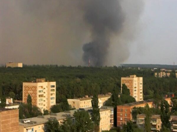 Лесной пожар в Нововоронеже подбирается к АЭС Лесной пожар в Нововоронеже подбирается к АЭС