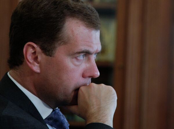 Президент России Дмитрий Медведев. Архив Президент России Дмитрий Медведев. Архив