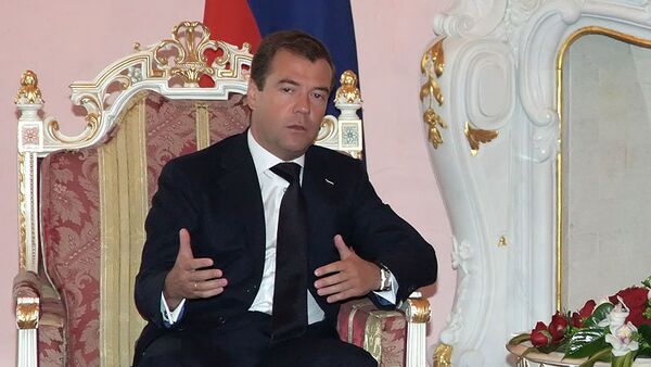 Президент России Дмитрий Медведев Президент России Дмитрий Медведев