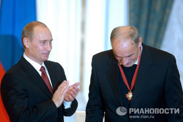 Владимир Путин и Валентин Гафт Владимир Путин и Валентин Гафт