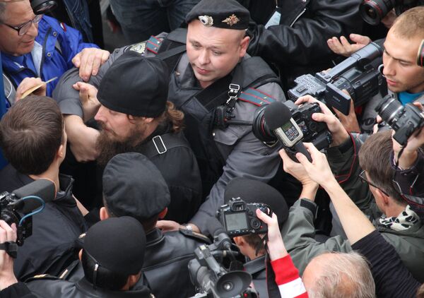 Задержаны участники несанкционированной акции в защиту 31-й статьи Конституции Задержаны участники несанкционированной акции в защиту 31-й статьи Конституции