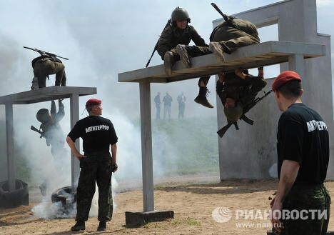 Всероссийские квалификационные испытания на право ношения крапового берета Всероссийские квалификационные испытания на право ношения крапового берета