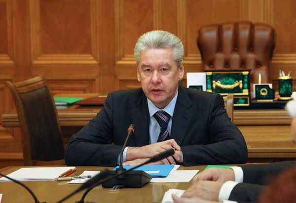 Мэр Москвы Сергей Собянин Мэр Москвы Сергей Собянин