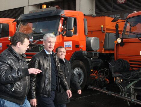 Субботний объезд городских объектов мэром Москвы Сергеем Собяниным Субботний объезд городских объектов мэром Москвы Сергеем Собяниным