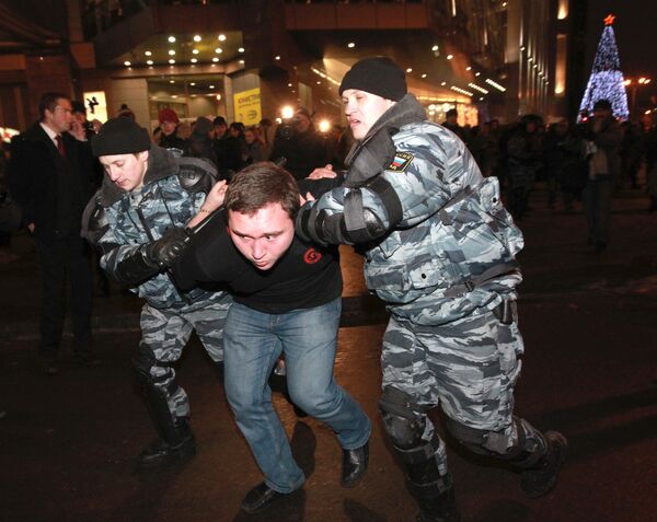 Ситуация на площади Киевского вокзала в Москве Ситуация на площади Киевского вокзала в Москве