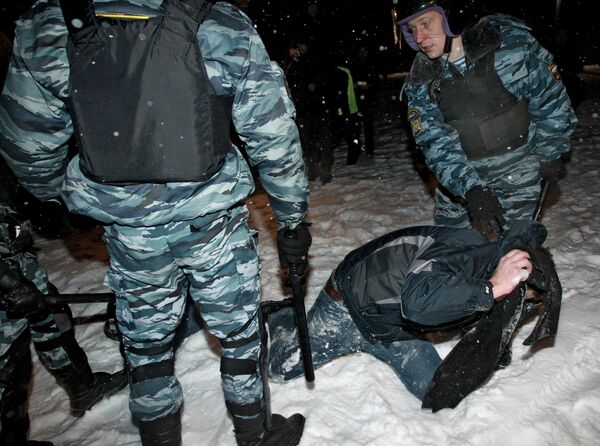 Пикет у телецентра Останкино Пикет у телецентра Останкино