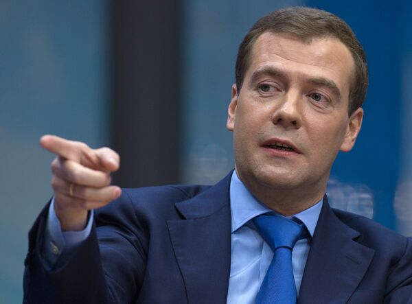 Дмитрий Медведев подвел итоги года в эфире ведущих телеканалов Дмитрий Медведев подвел итоги года в эфире ведущих телеканалов