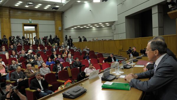 Пресс-конференция главы МИД РФ Сергея Лаврова Пресс-конференция главы МИД РФ Сергея Лаврова