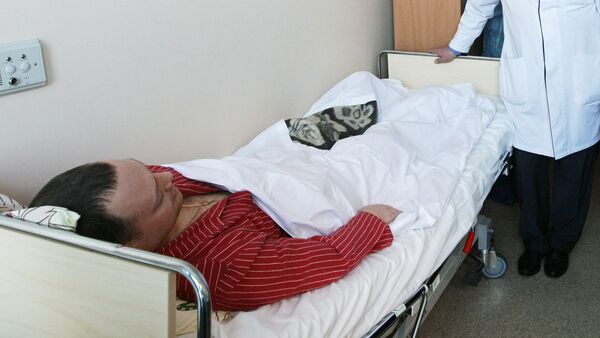 Пострадавший в результате теракта в аэропорту Домодедово Пострадавший в результате теракта в аэропорту Домодедово