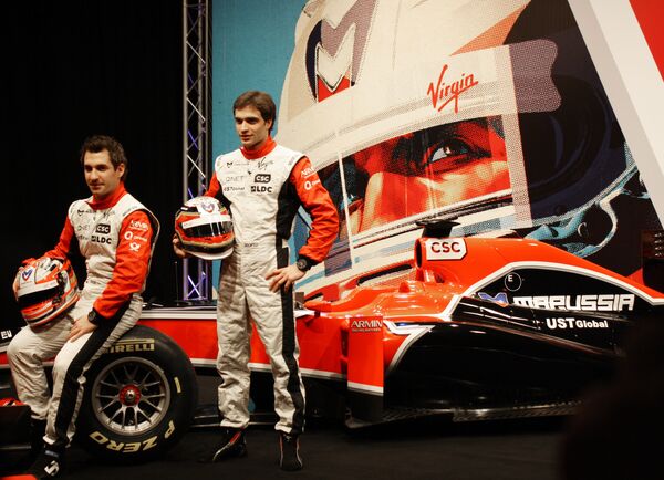 Новый болид Marussia Virgin Racing Новый болид Marussia Virgin Racing