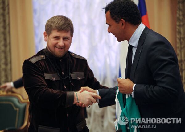 Встреча главы Чеченской Республики Рамзана Кадырова с Рудом Гуллитом Встреча главы Чеченской Республики Рамзана Кадырова с Рудом Гуллитом
