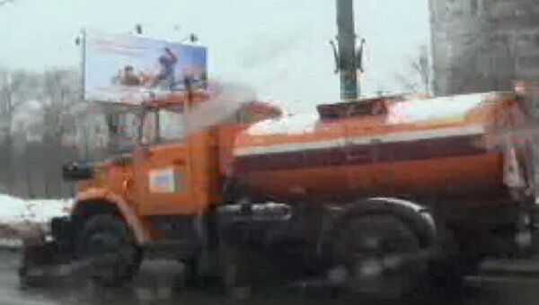 Уборка улиц в Москве Уборка улиц в Москве