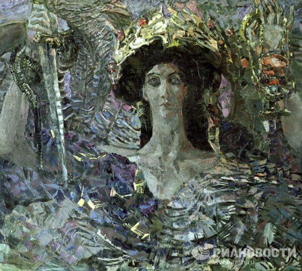 Картина Шестикрылый Серафим М. Врубеля Картина Шестикрылый Серафим М. Врубеля