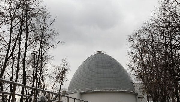 Подготовка к открытию Московского планетария Подготовка к открытию Московского планетария