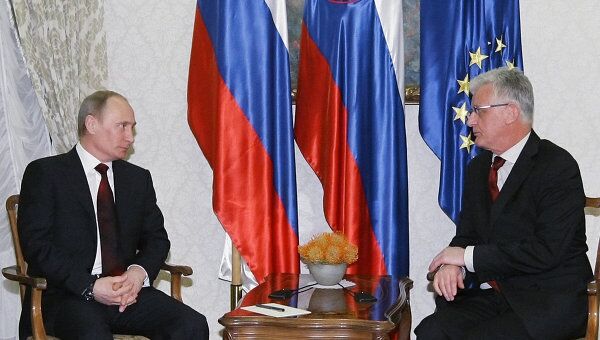 Беседа премьер-министра РФ В.Путина с П.Гантаром Беседа премьер-министра РФ В.Путина с П.Гантаром
